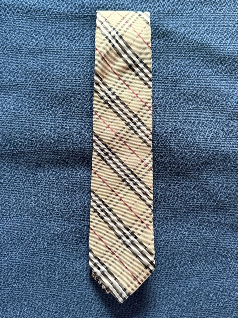 Burberry Classic Check tie - 100% Silk